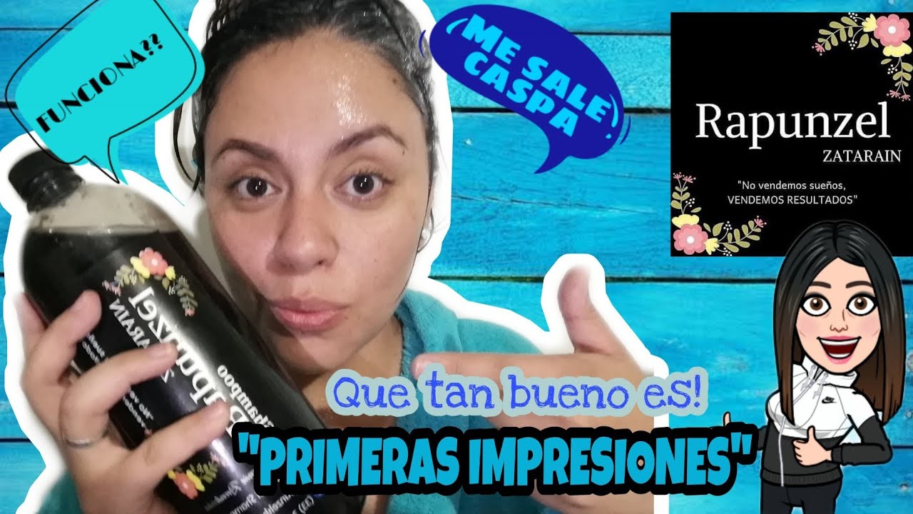 1 MES DE SHAMPOO RAPUNZEL | #PROBANDOANDO | PRIMERAS IMPRESIONES RAPUZEL ZATARAIN