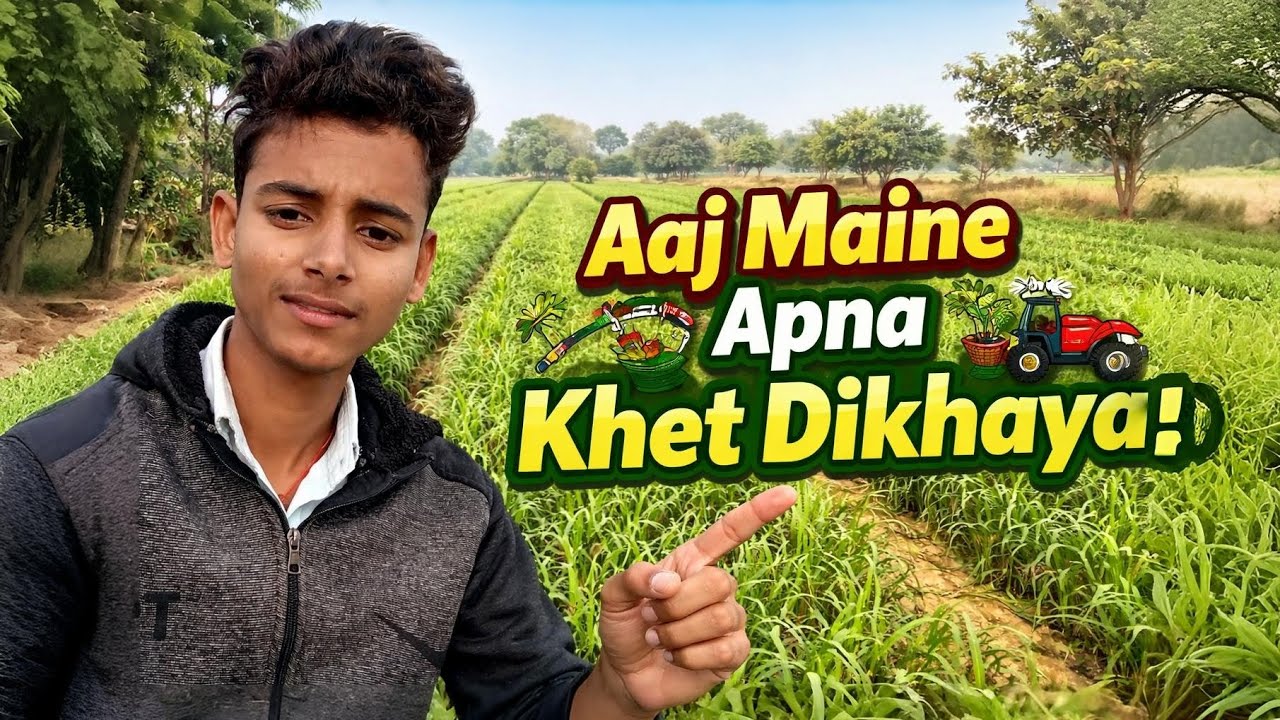 Aaj Apne Khet Ka Nazara Dikhaya 😍 | Village Vlog