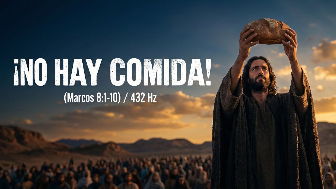 ¡NO HAY COMIDA! (Marcos 8) | Milagro Sacro 432Hz 