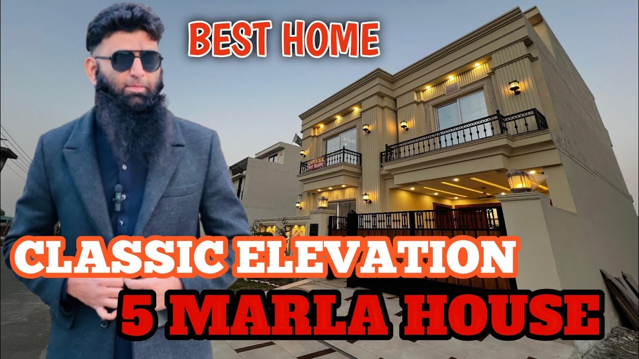 5 marla classic house in central park lahore | classic house 5 marla in lahore 