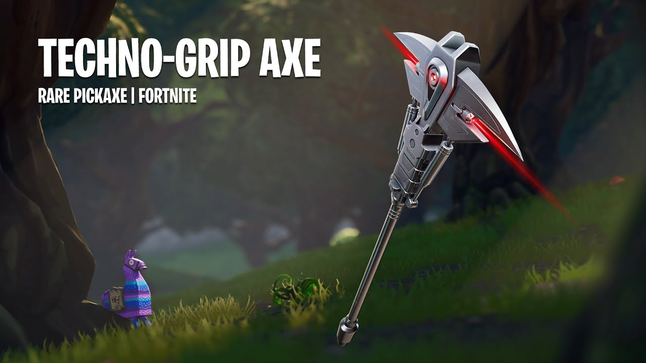 Techno-Grip Axe | Rare Pickaxe | Fortnite