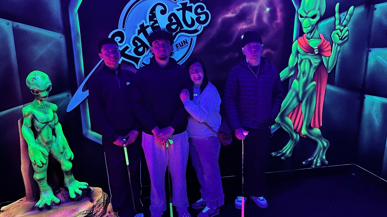 Last minute late night family activity at Fat Cats in Bluffdale