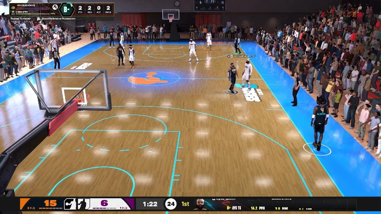 NBA 2K26: 10 PTS 7 REB 3 AST 1 STL