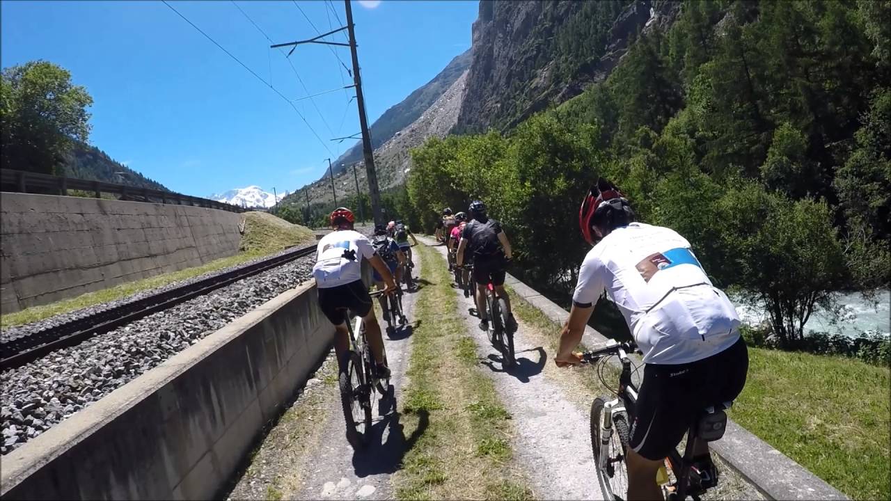 Eroeffnung Bikeweg Visp - Zermatt