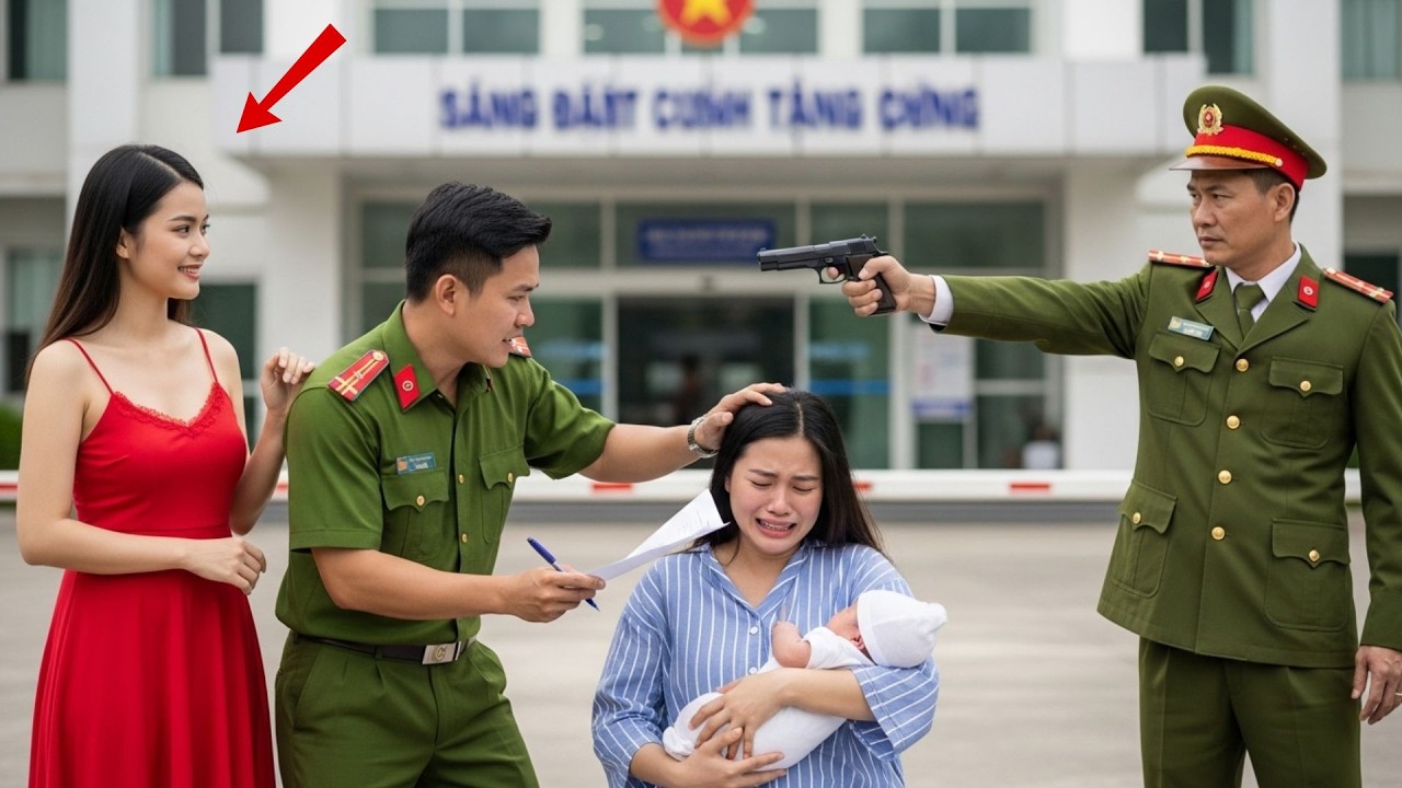 Thiếu Tá Ép Vợ Mới Sinh Ký Ly Hôn Giữa Cổng Viện Vì Bồ Nhí Đòi Danh Phận, 7P Sau Bố Vợ Bộ Trưởng