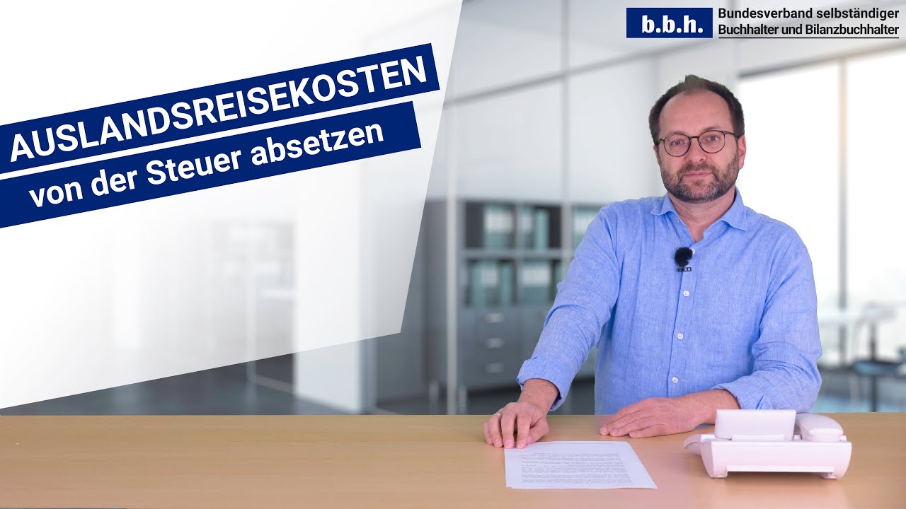 Auslandsreisekosten