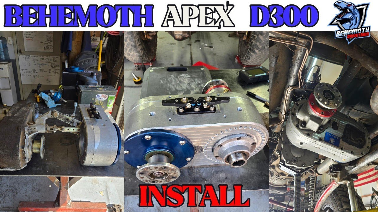 Dana 300 To Behemoth Drivetrain Apex Housing Install