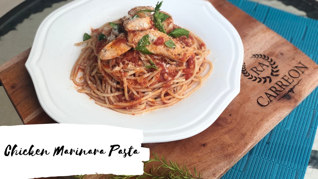 Easy Chicken Marinara Pasta