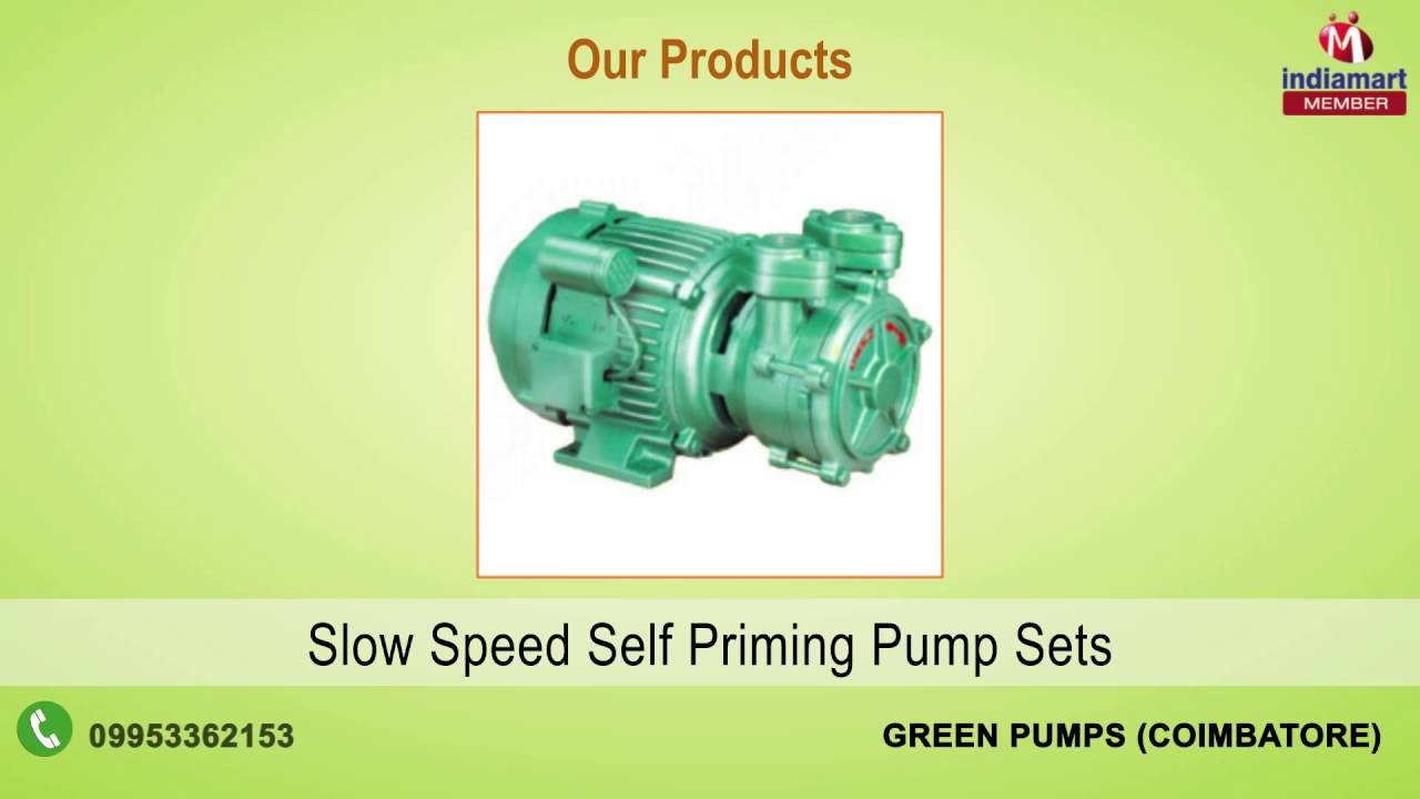Pumps & Motors By Green Pumps, Coimbatore
