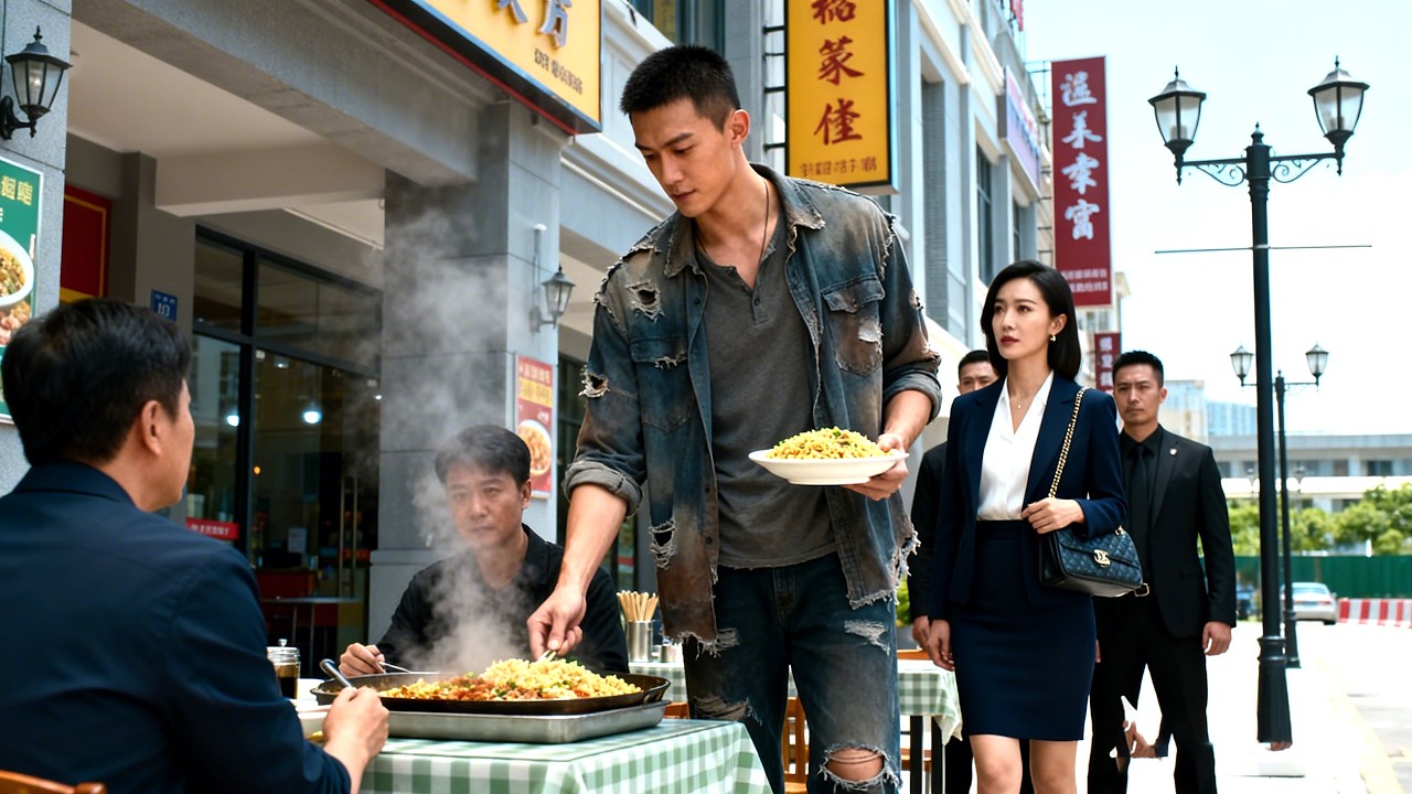 賣炒飯窮小夥聽兒子叫別人爸爸，丟離婚證決絕離開，歸來已是手握生殺權的千億首富！🚀 Top Chinese Dramas #shortfilm