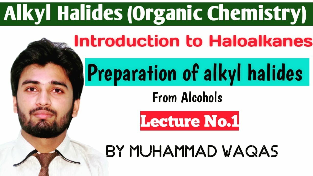 Introduction to Haloalkanes|Preparation of Alkyl Halides From Alcohols With Mechanism #alkylhalides