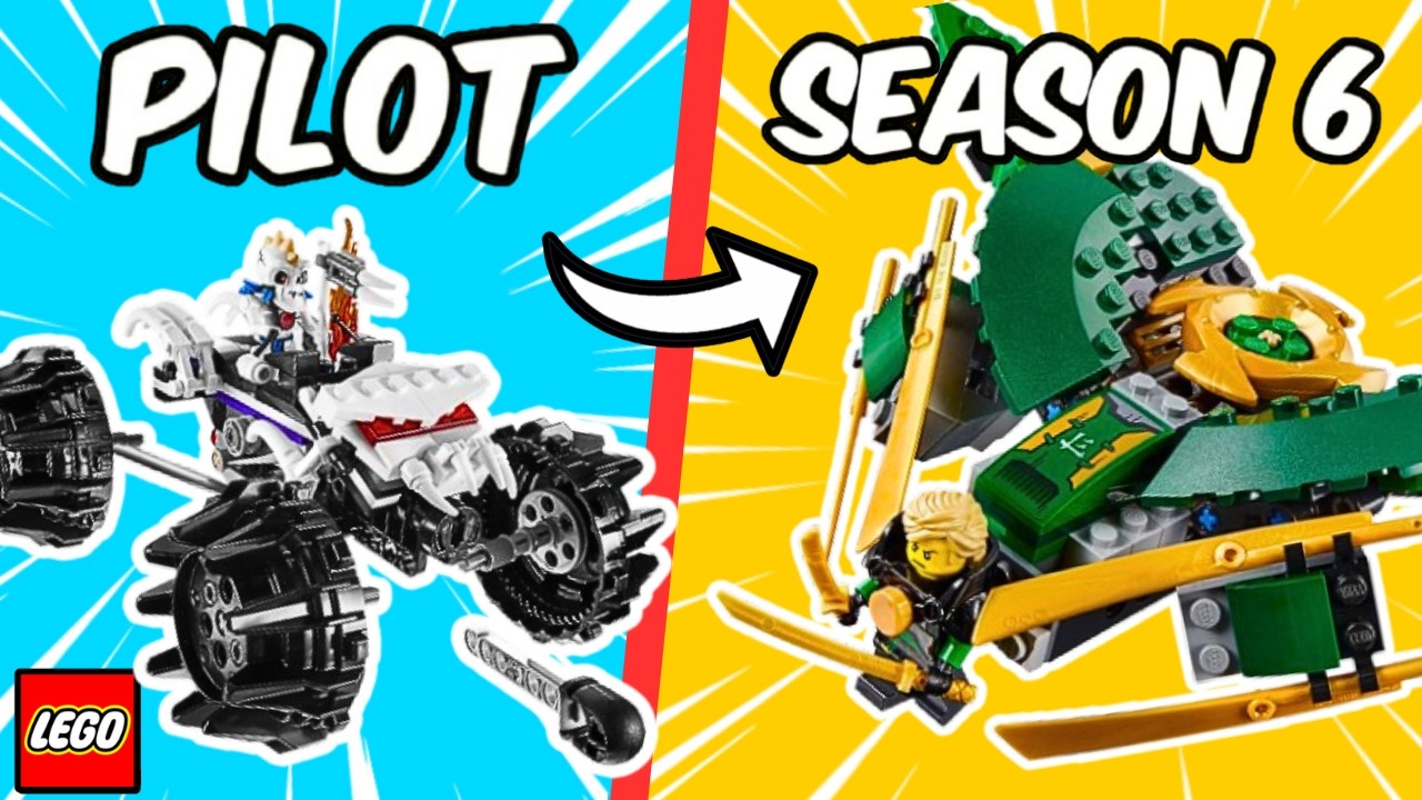 The WORST LEGO Ninjago Vehicle from EVERY Season!