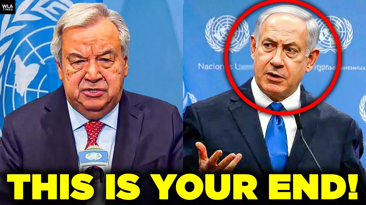 UN Chief Finally EXPOSES & HUMILIATES Israel Over Palestine | ‘This Is ILLEGAL’