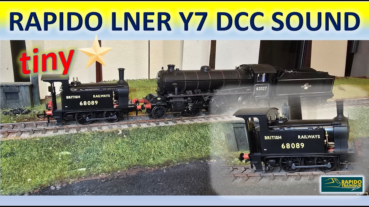 NEW RAPDIO TINY Tank Engine BR livery LNER Y7