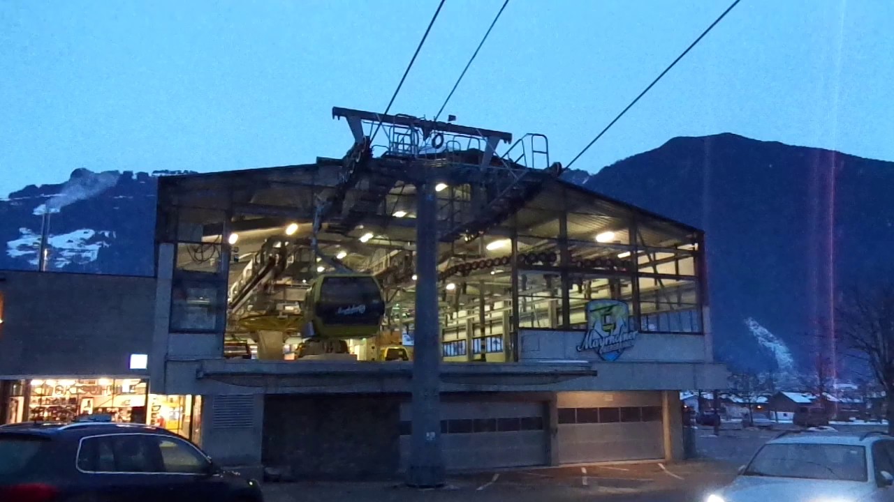 Garagierung der Horbergbahn Mayrhofen - Zillertal