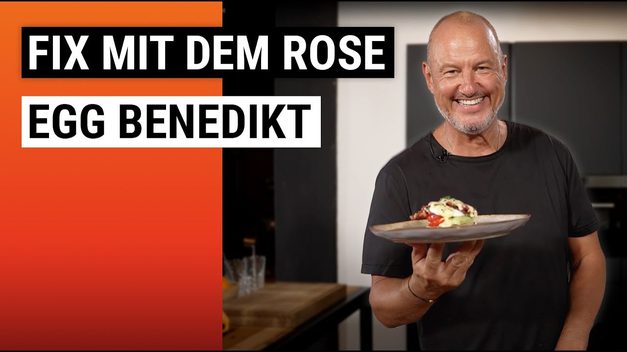 Fix mit dem Rose: wenn’s schnell gehen muss – Egg Benedict, ein amerikanischer Frühstückstraum 😍🥚
