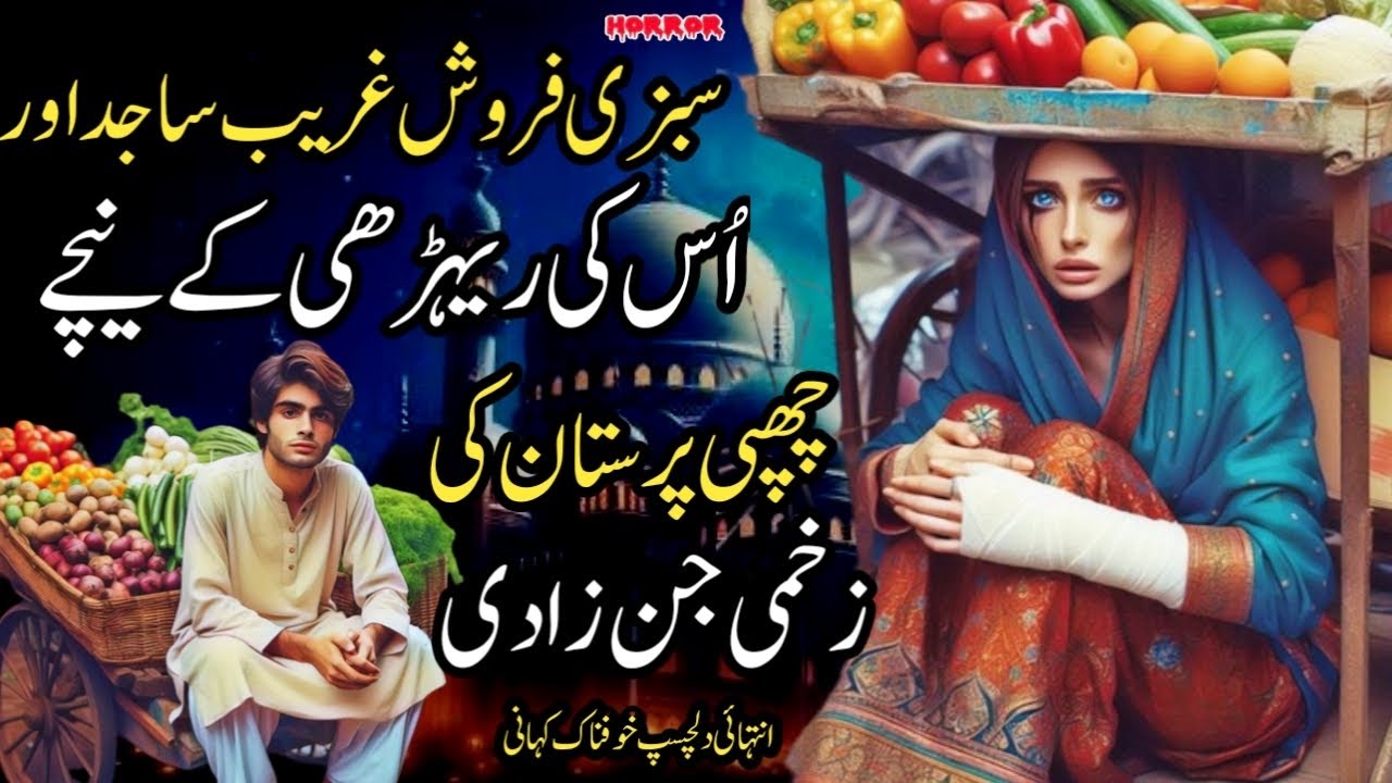 Sabzi Farosh Ghreeb Sajid Aur Uski Rehri Kay Nechy Chupi Paristan Ki Zaghmi Jinzadi