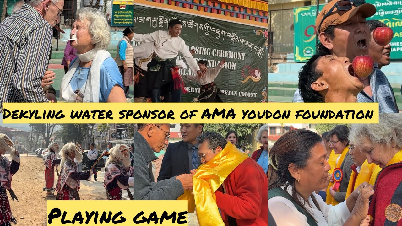 CLOSING CEREMONY OF AMA YOUDON FOUNDATION FROM NETHERLANDS 🇳🇱 || TIBETAN YOUTUBER || NGAWANG BHAWA 
