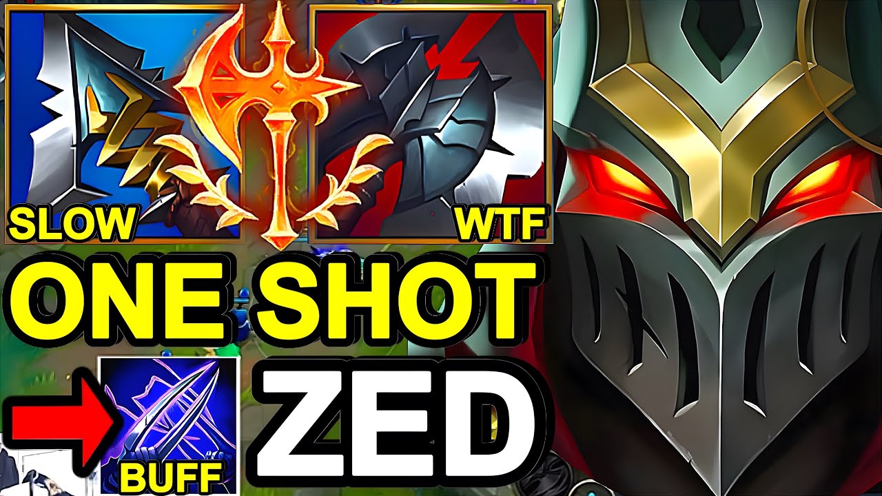 Wild Rift China Zed Mid - Max Burst CD Zed Build Runes - Challenger Solo Rank Gameplay - Handcam