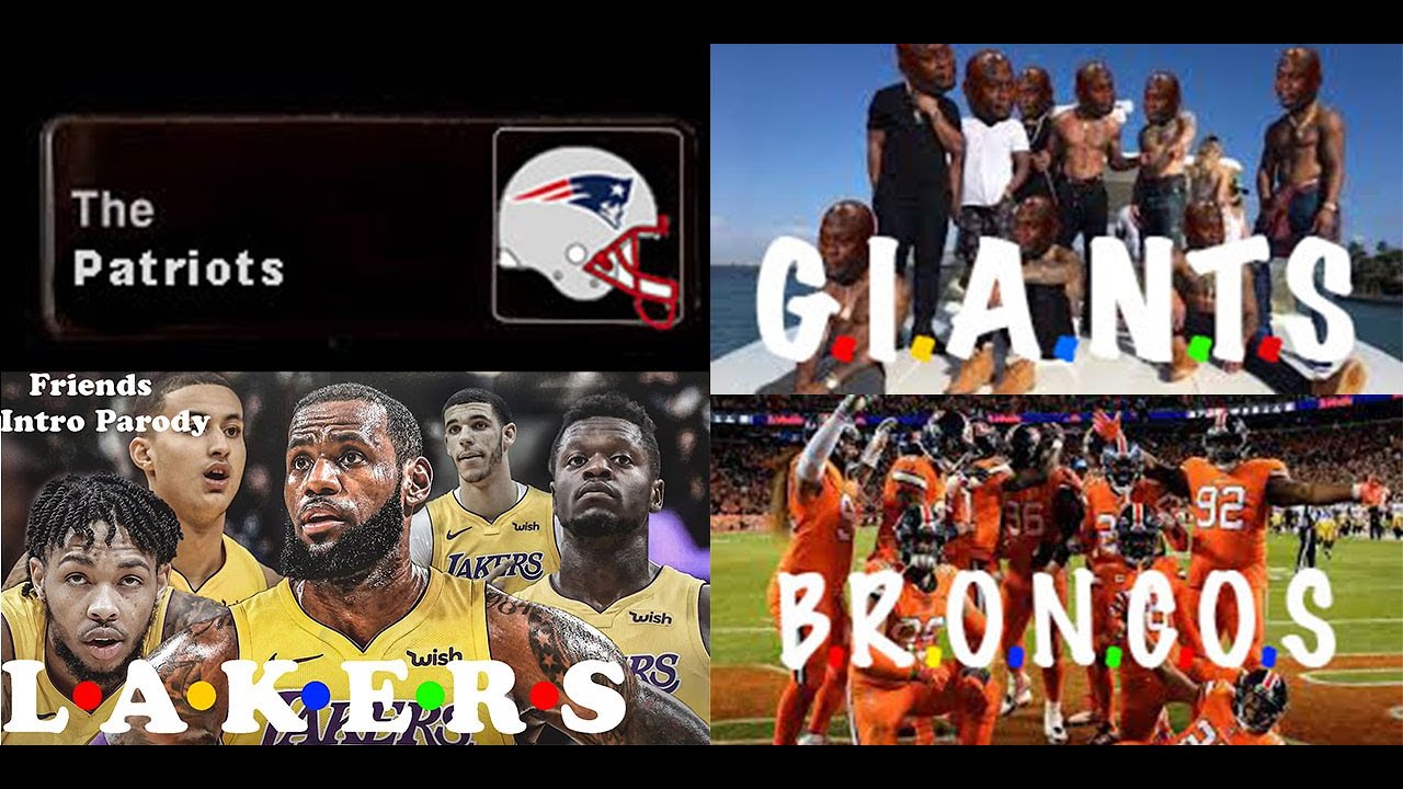 Friends Theme Song Meme Compilation (NFL Edition)