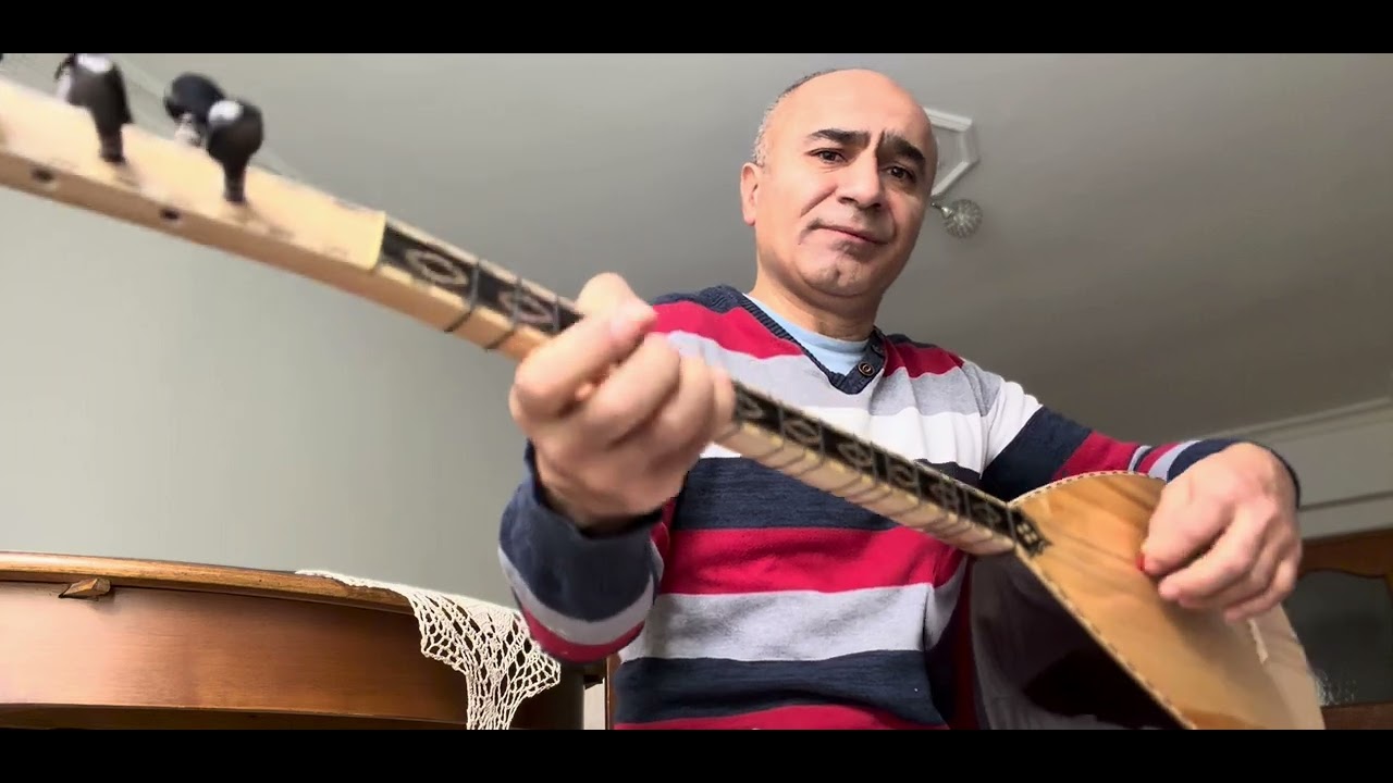 Kendimin yapmış olduğum bağlamayı evde deniyorum 