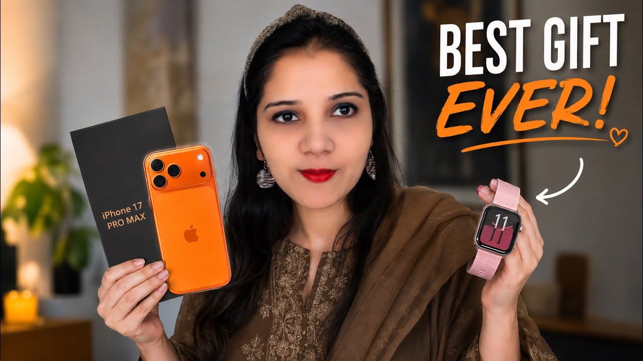Got my lovely Valentine's Day presents | iPhone 17 Pro Max & Apple Series 11 Watch #lifewithismats 