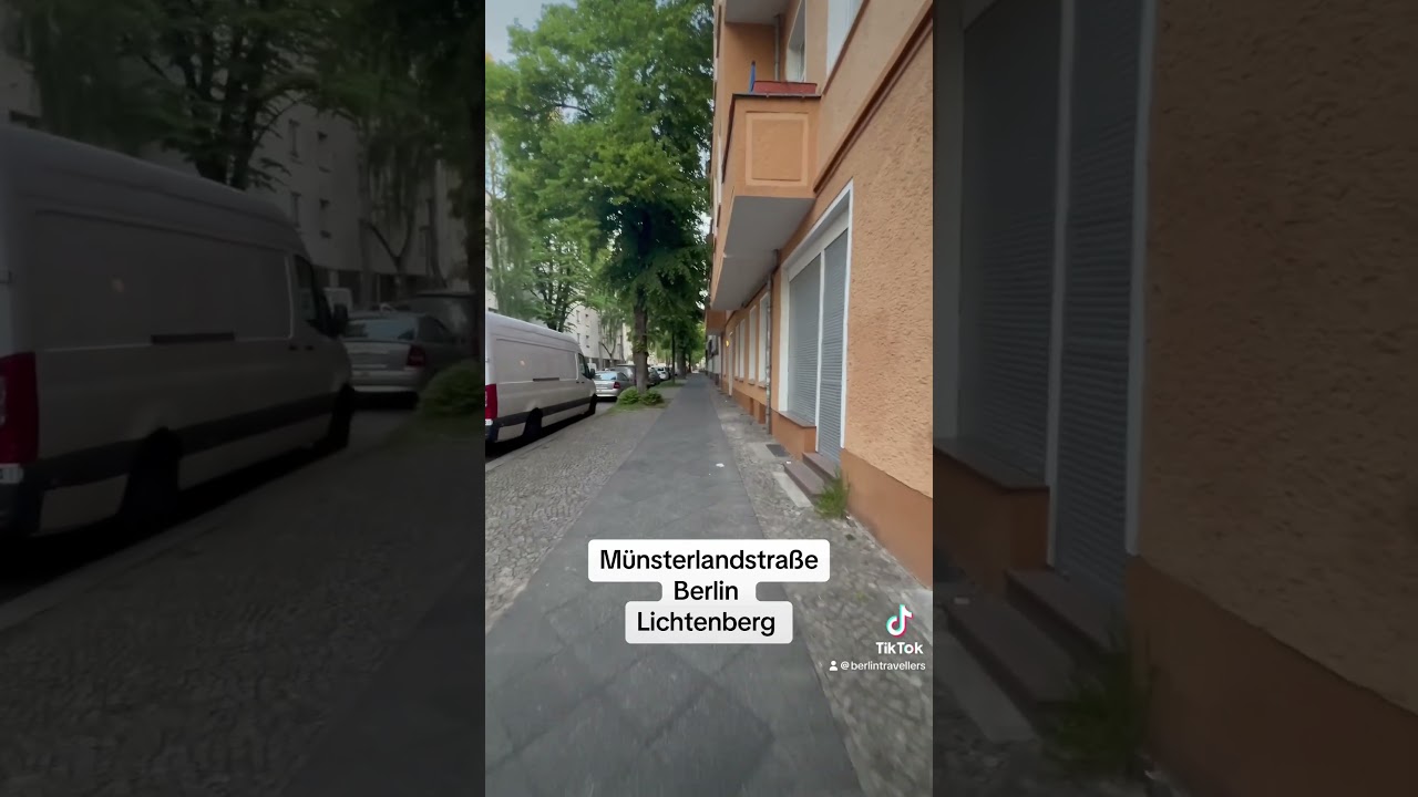 M&uuml;nsterlandstra&szlig;e Berlin Lichtenberg #berlinlichtenberg #berlinentdecken #citywalk