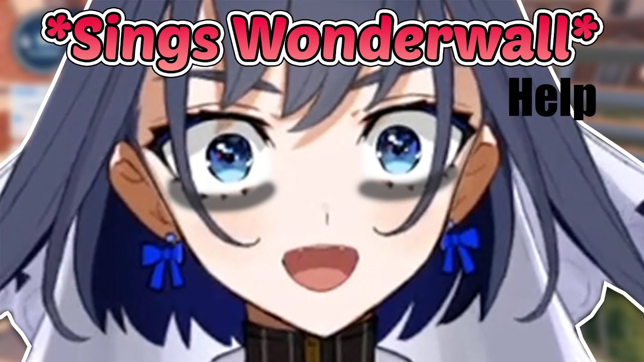 Kronii Suffering From Brainrot And Can't Stop Singing Wonderwall by Oasis