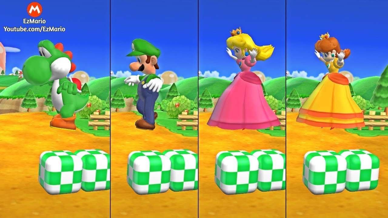 Mario Party 9 - All Free-for-All Minigames| EzMario