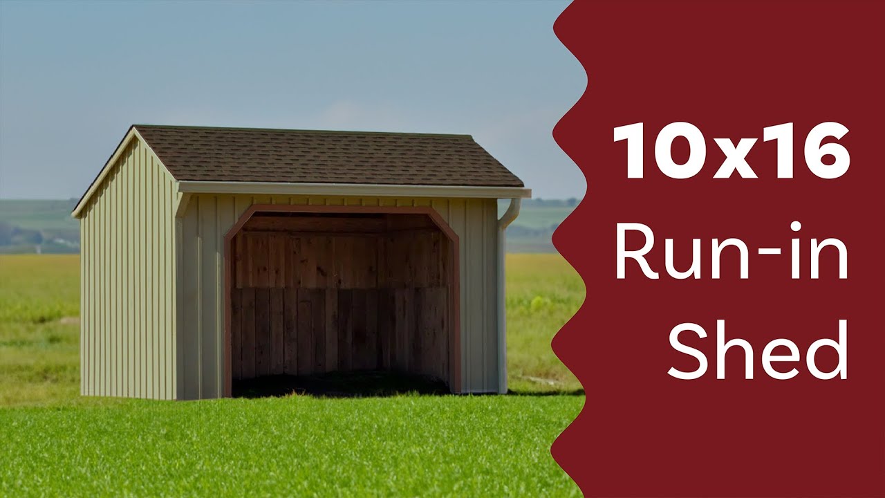 Customer Testimonial: 10x16 Run-In Shed