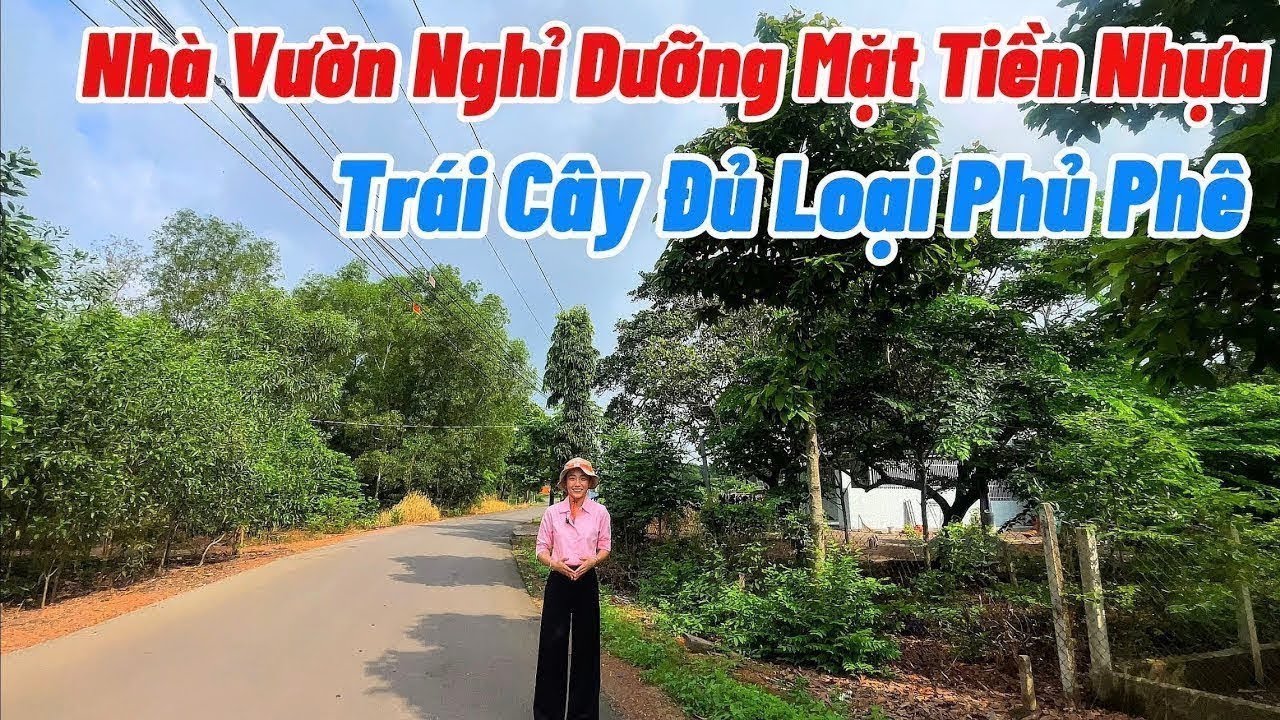 Vỡ Nợ Không Thể Gồng Lãi | BÁN GẤP Nhà Vườn Trái Cây Tươi Xanh - Vị Trí Đẹp, Mặt Tiền Đường Nhựa