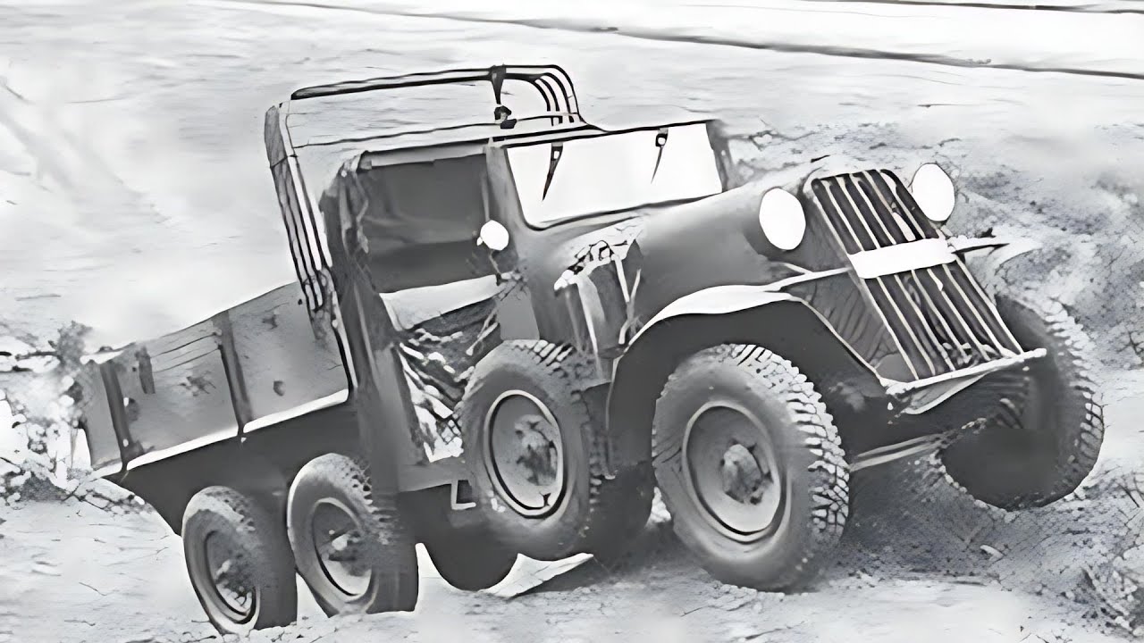 1932 Austro-Daimler ADG / ADGR &ndash; Legendary 6&times;6 Military Truck