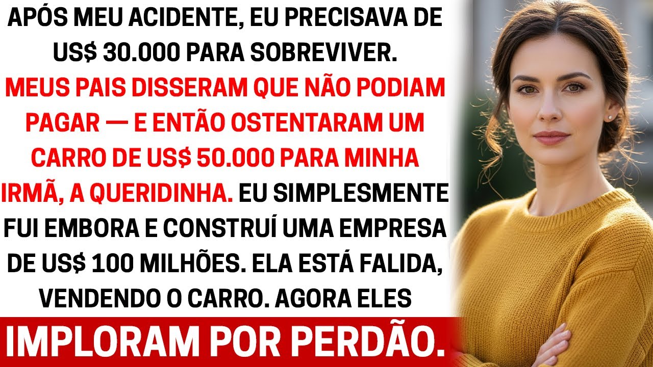 “Eu Precisava de US$30 Mil para uma Emergência Médica — Meus Pais Preferiram Comprar um Carro Novo”