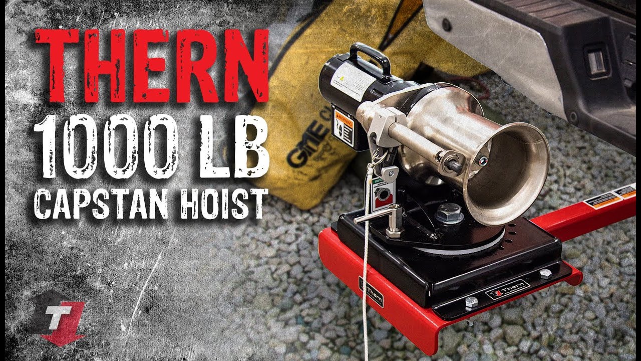 Thern 1000 lb. Capstan Hoist