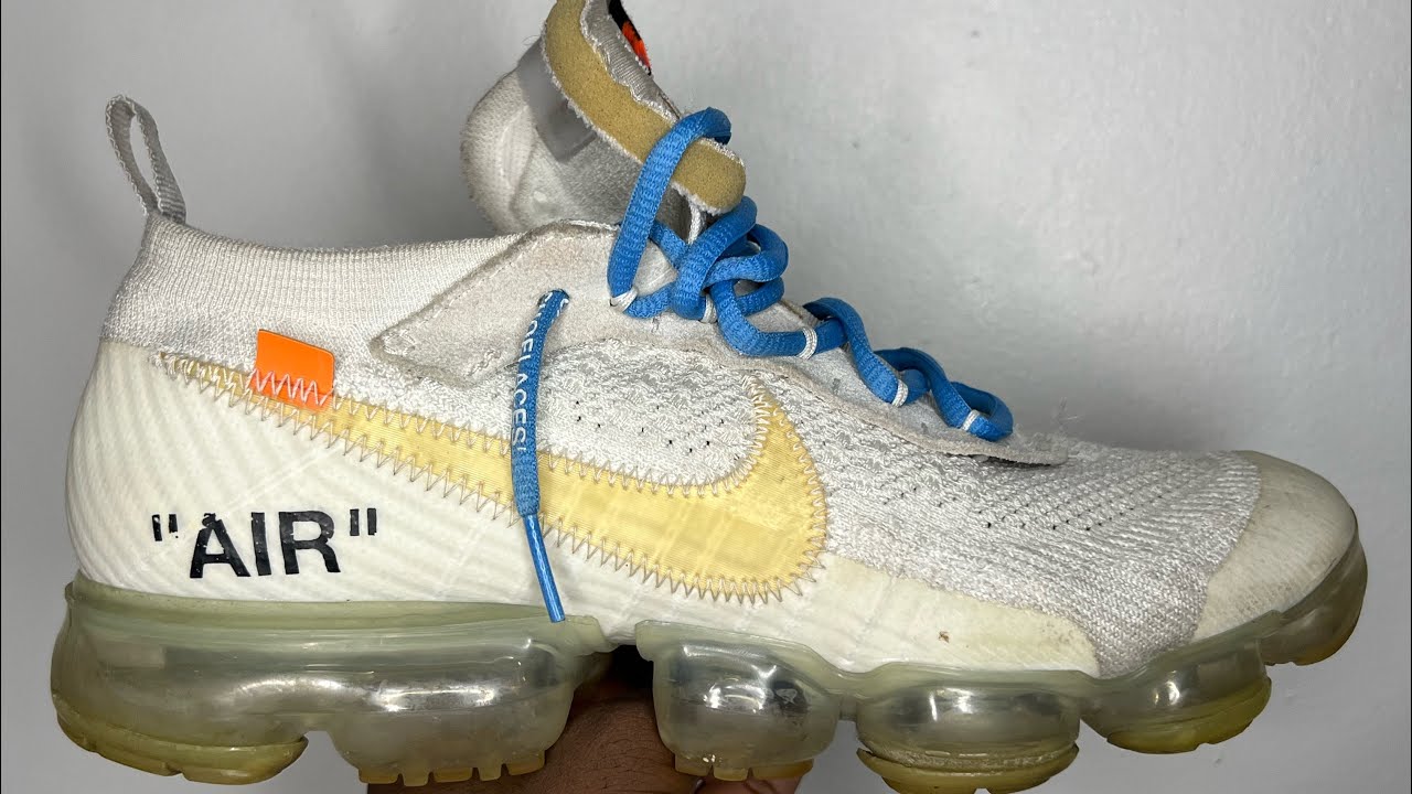 Как избавиться от желтого оттенка белого Vapormax