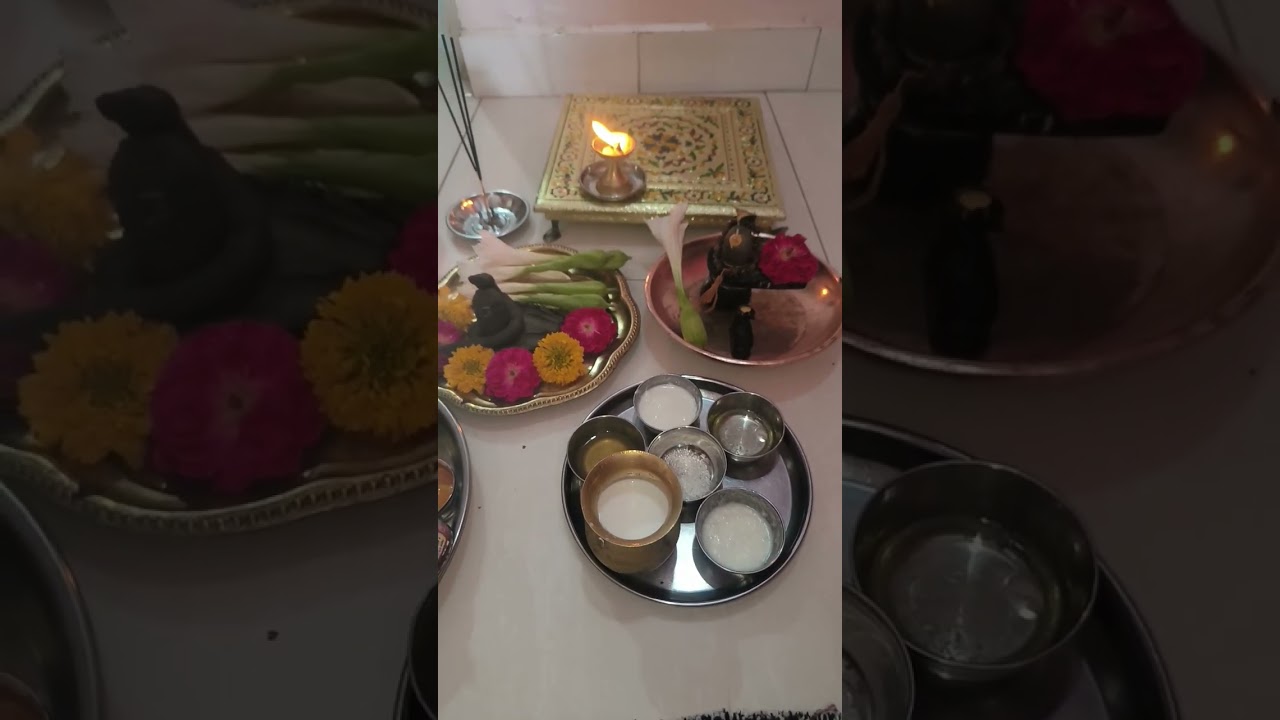 What are the 5 things in Panchamrit??🙏🔱#mahakal #shiva #mahadev #panchamrit