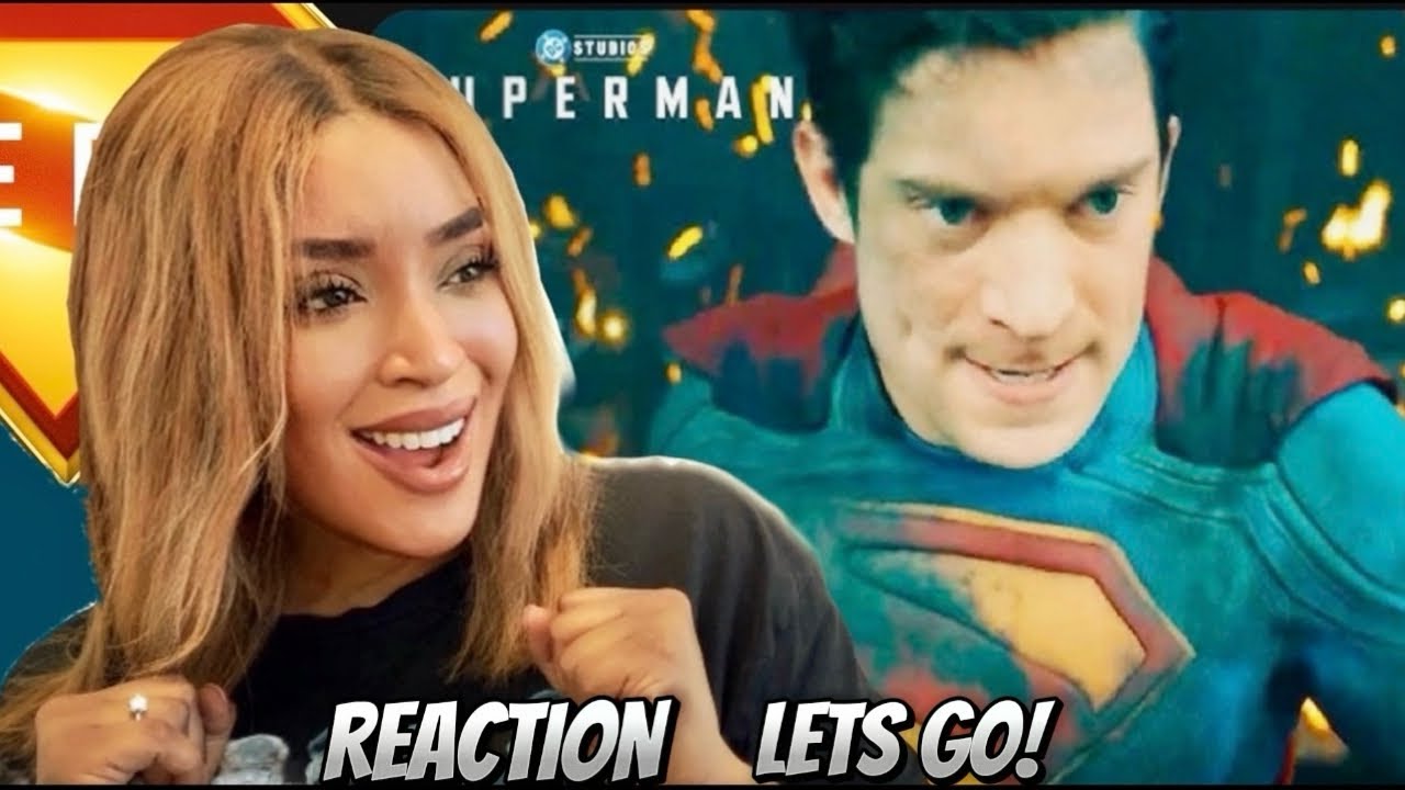Superman Official Trailer REACTION