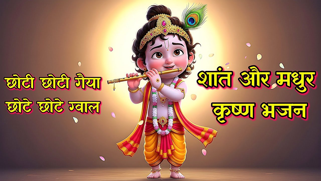 Extremely Peaceful Krishna Bhajan | Deeply Relaxing Devotional Bhajan | Positive Energy