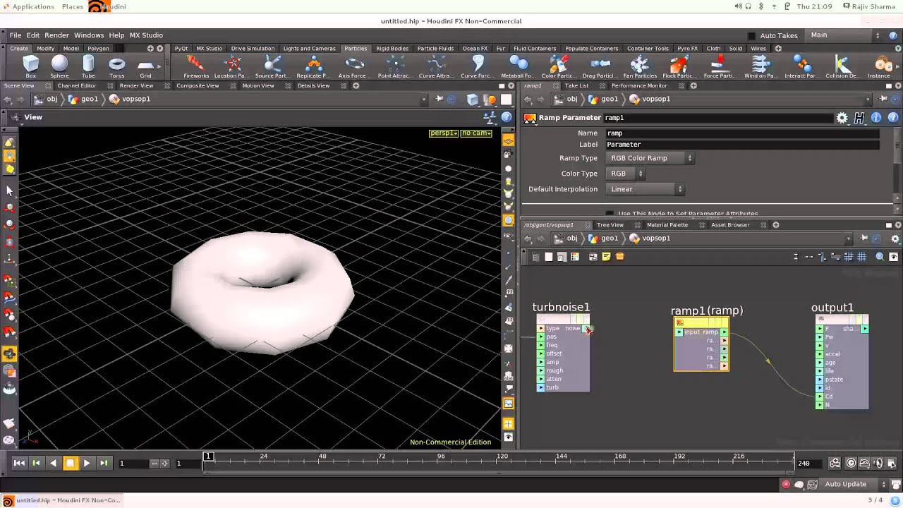 Houdini FX - How To Emit and Generate Particles in Houdini