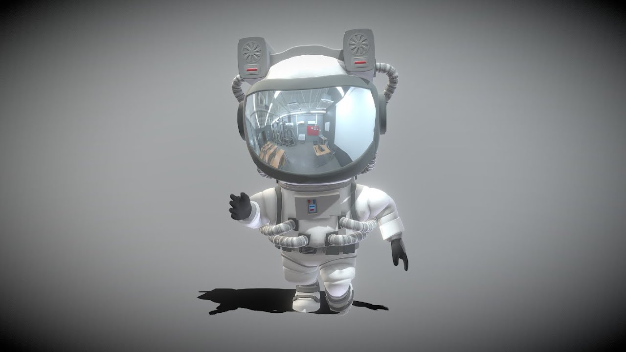 3D Model - Astronaut - Downloadable