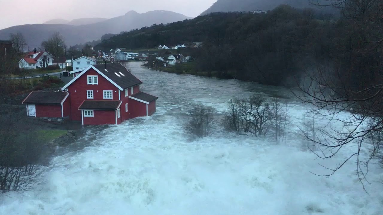 Vikedal flom 2017