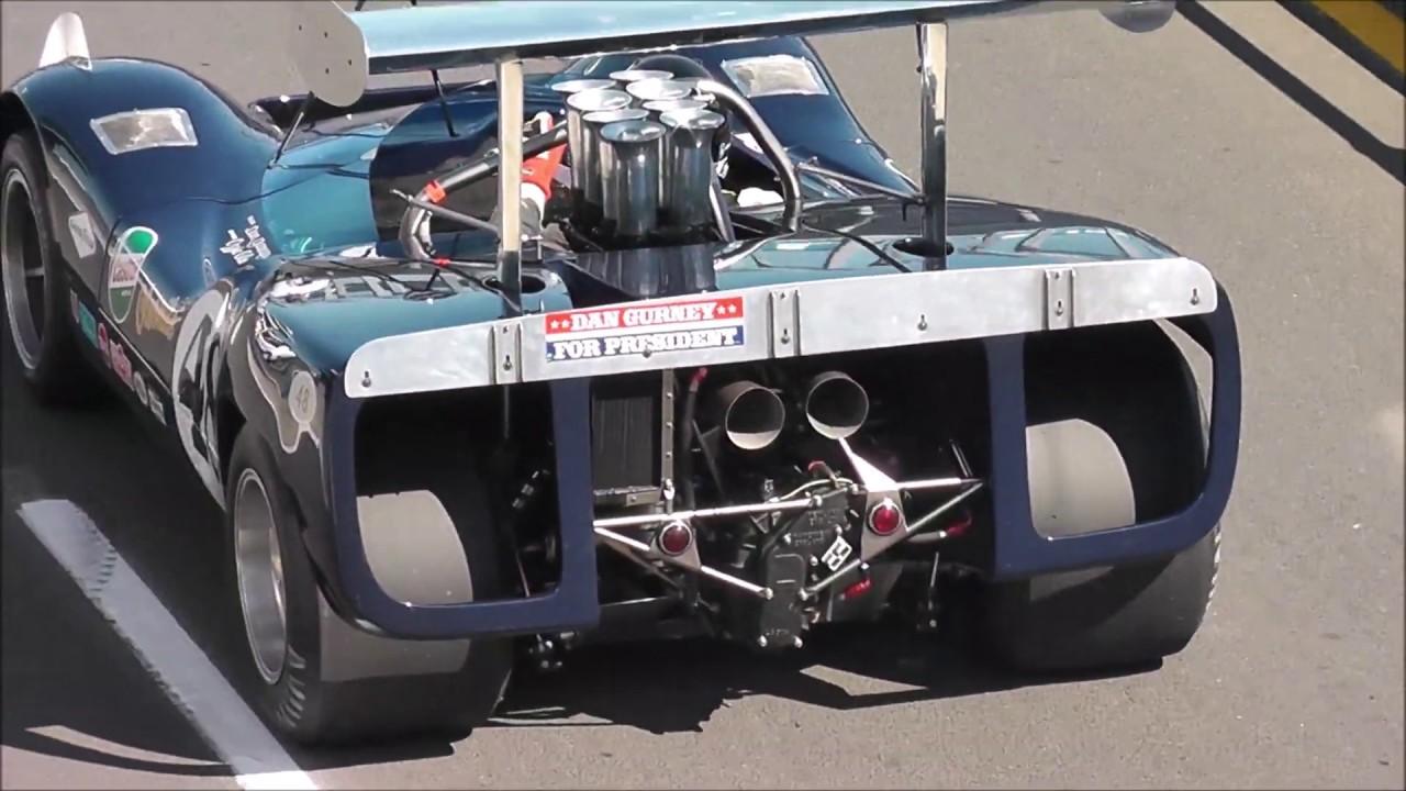Dan Gurney's McLaren M6B 'McLeagle' Can Am car | Phillip Island Classic 2013