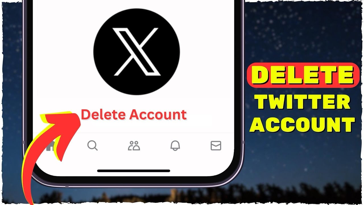 Как удалить аккаунт Twitter (X) навсегда