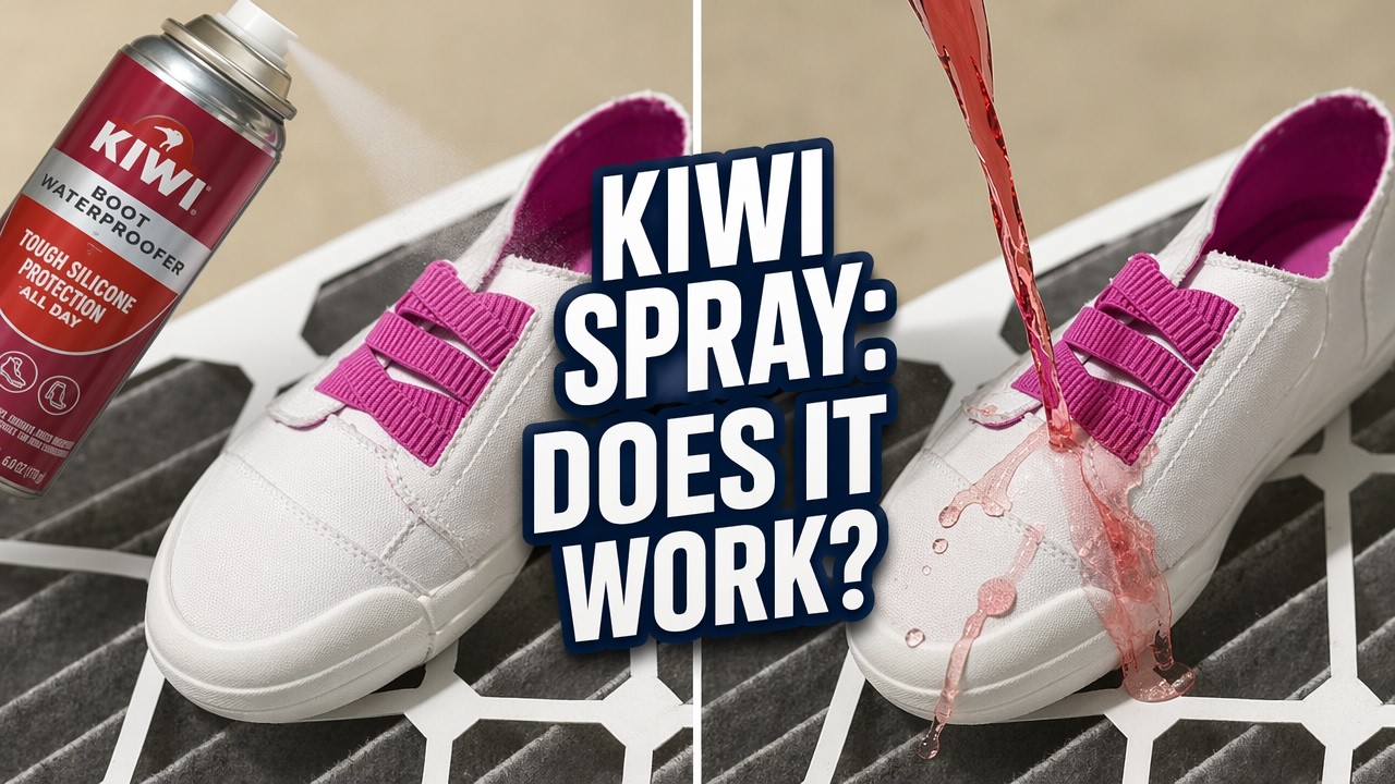 Does KIWI Shoe Waterproof Protectant Spray Work?