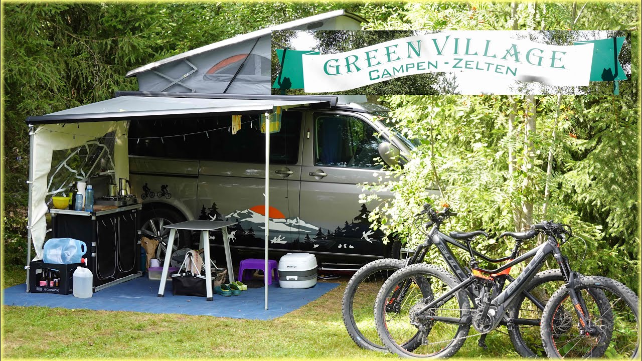 🚕🏕 Green Village Campen - Zelten in Frauenau/Zwieselau im Bayerischen Wald