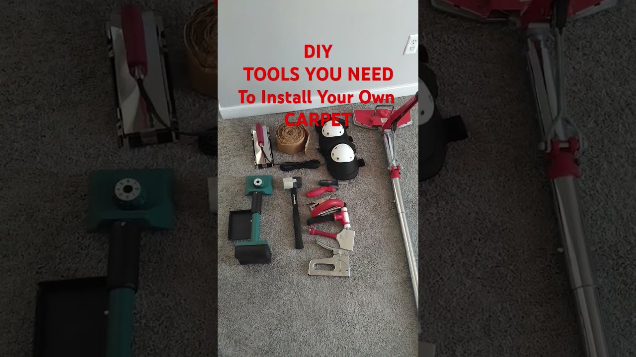 DIY TOOLS YOU NEED To Install Your Own #carpet