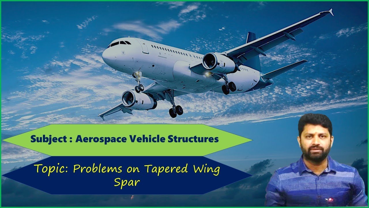 LEC34| S A A C W F | Problems on Tapered Wing Spar by N. Uday Ranjan Goud