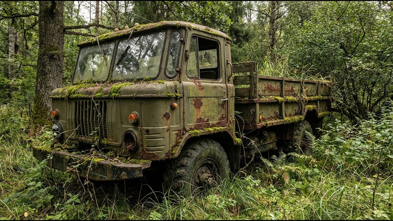 Abandoned BAZ-6909 Military Truck Full Restoration — Voschina Lives Again
