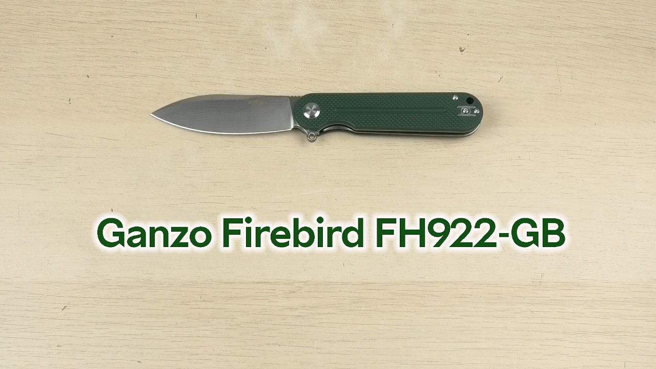 Розпаковка Ganzo Firebird FH922-GB