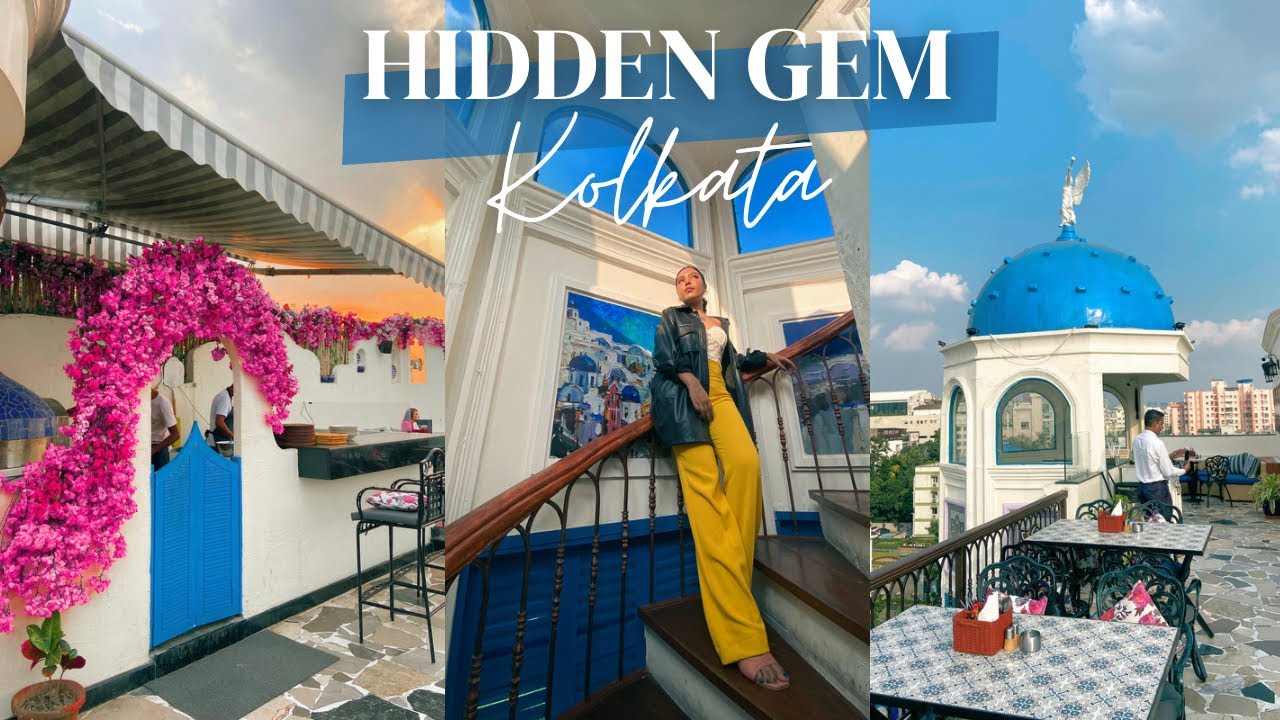 Exploring a Greece style restaurant In Kolkata | Hidden Gem | Instagram worthy
